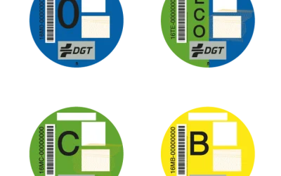 ¿Conoces las etiquetas ambientales que deberías llevar en tu coche?